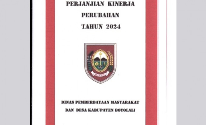 PERJANJIAN KINERJA PERUBAHAN 2024